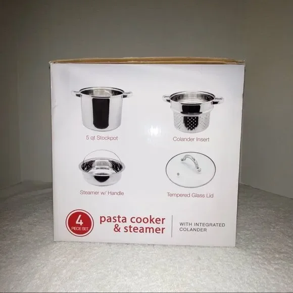 🆕 Parini Pasta Cooker & Steamer (NWOT) - Picture 3 of 5